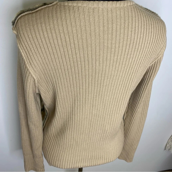 90s Vintage Alberto Cacciari Merino Wool Blend Front Zip Up Jacket No Size - Picture 4 of 11